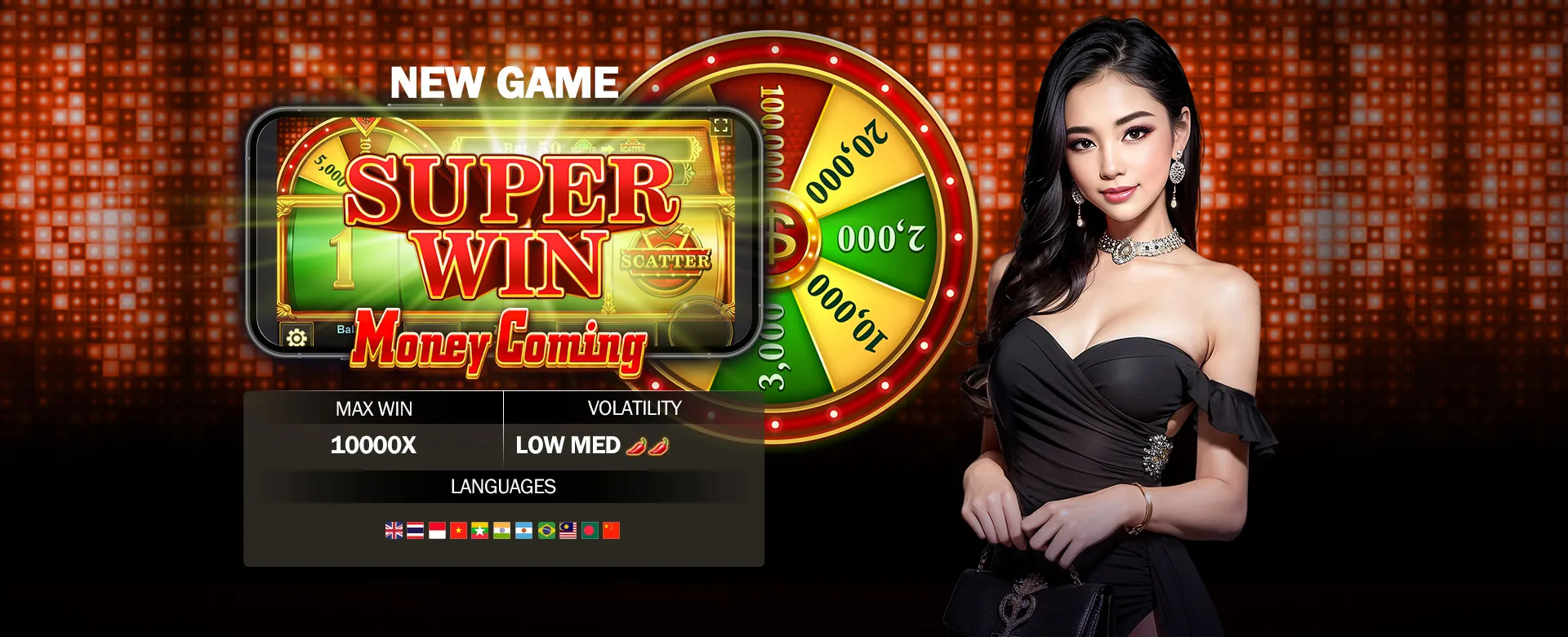 A vibrant and professional hero image for 365jili, showcasing diverse online casino games like slots, live dealer tables, and sports betting interfaces, with a focus on excitement and winning, using a black gold color scheme.