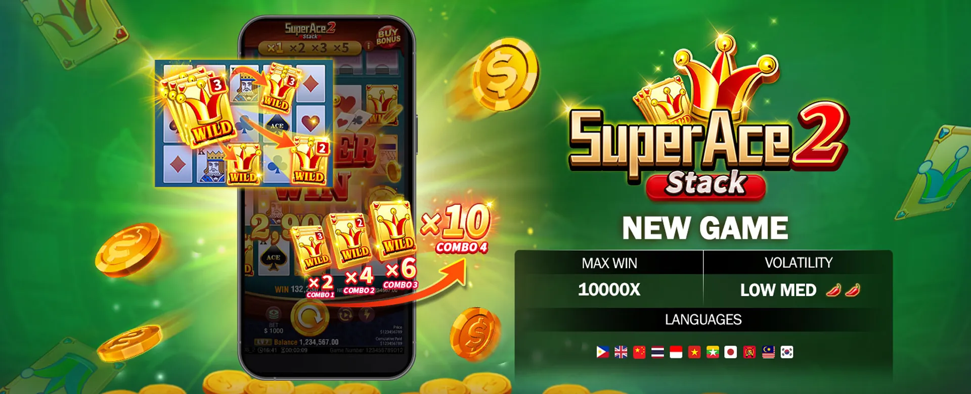 365jili Live Casino Dealer with Cards